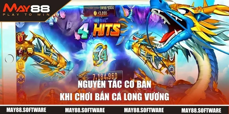 Nguyên tắc cơ bản khi chơi long vương bắn cá